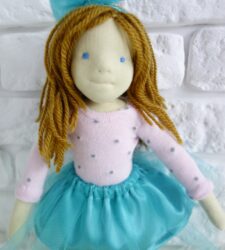 Lalka handmade - Agatka